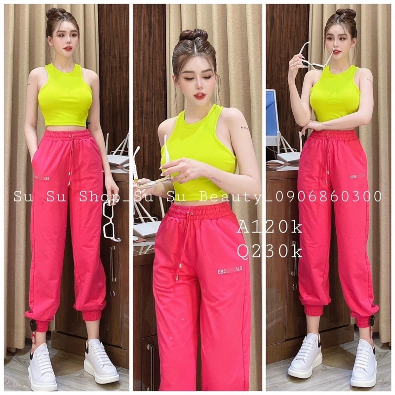 Áo Croptop Kiểu Dáng Áo Ba Lỗ Chất Thun Borip Dày Dặn Thoáng Mát Thích Hợp Mặc Hè alohashop91