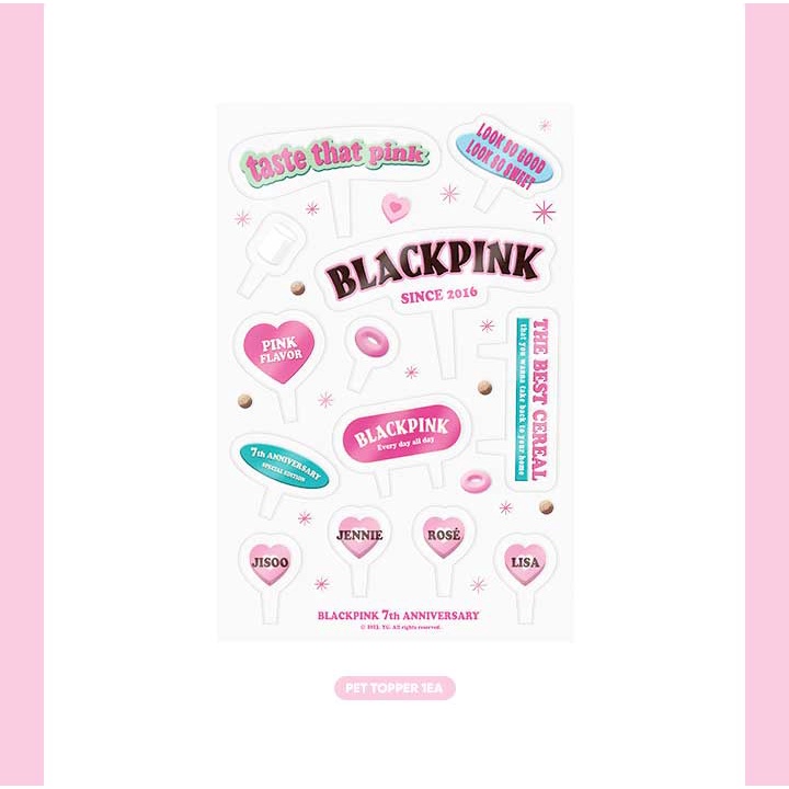 BLACKPINK 2023 DEBUT ANNIVERSARY CEREAL DECO KIT