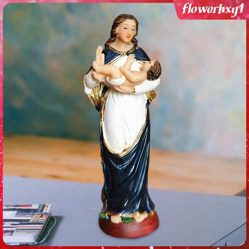 Kệ Sách Bằng Nhựa resin Hình Tượng Tôn Giáo Đứng Được Làm Thủ Công Cho Quán bar / Sách Ngoài Trời