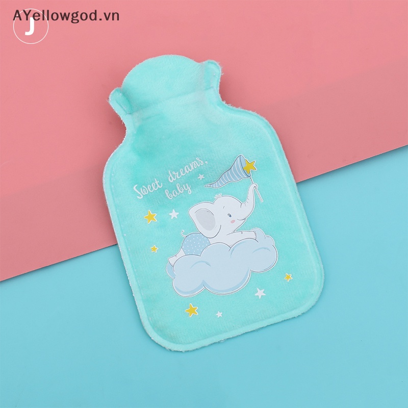 Ayellowgod Bình Nước Nóng Giữ Ấm Bụng Họa Tiết Hoạt Hình Có Thể Tái Sử Dụng vn