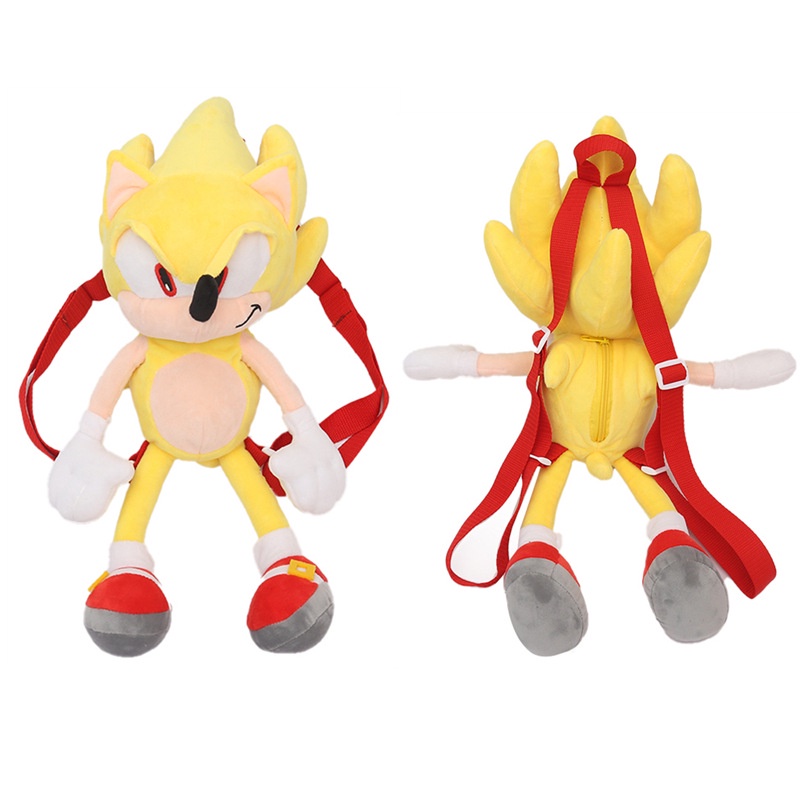 Sonic Ba Lô Hình Nhím sonic Nhồi Bông Dễ Thương Cho Bé Mẫu Giáo
