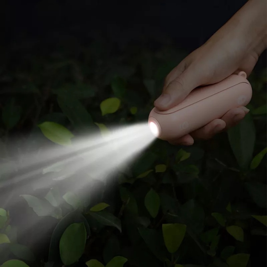 PVN59477 Quạt cầm tay mini JISULIFE đầu USB đa năng 2000mAh