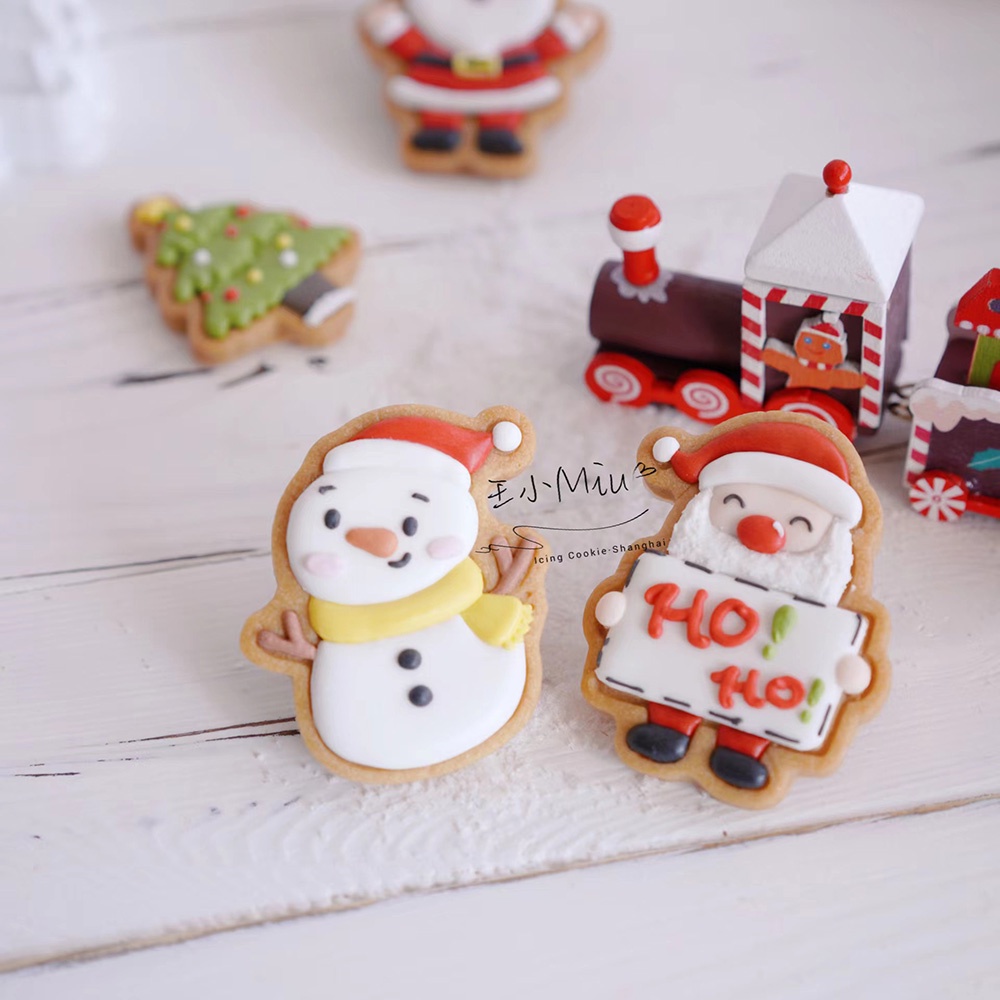 Khuôn Làm Bánh Quy Chủ Đề Giáng Sinh Mới