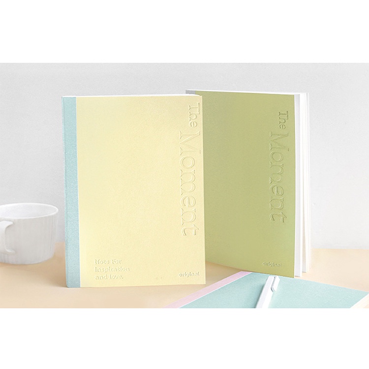 Sổ Note For The Moment Màu Pastel Dùng Để Ghi Chú, LàmLàm Bullet Journal