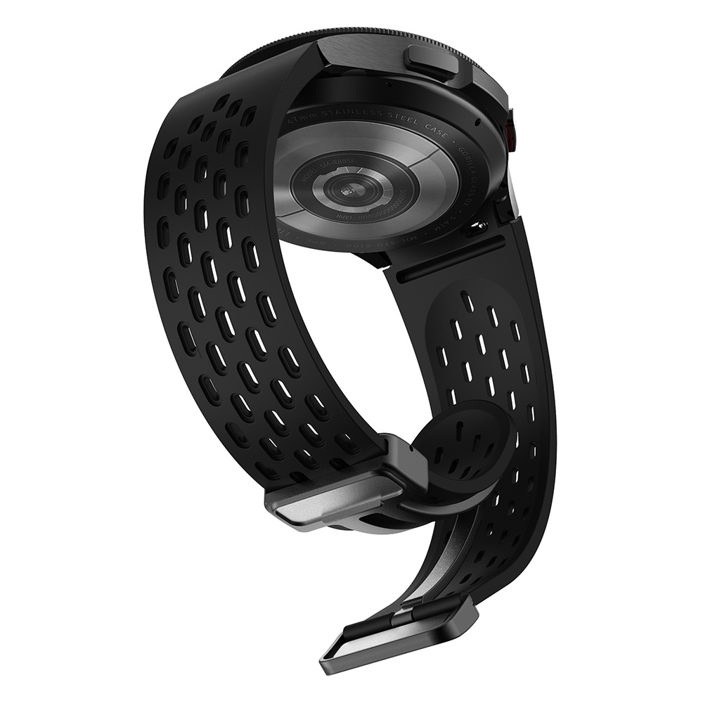 Silicone Dây Đeo Silicon Khóa Nam Châm Cho Đồng Hồ Thông Minh samsung galaxy watch 6 5 4 44mm 40mm 46mm 5 pro 45mm 6 classic 43mm 47mm