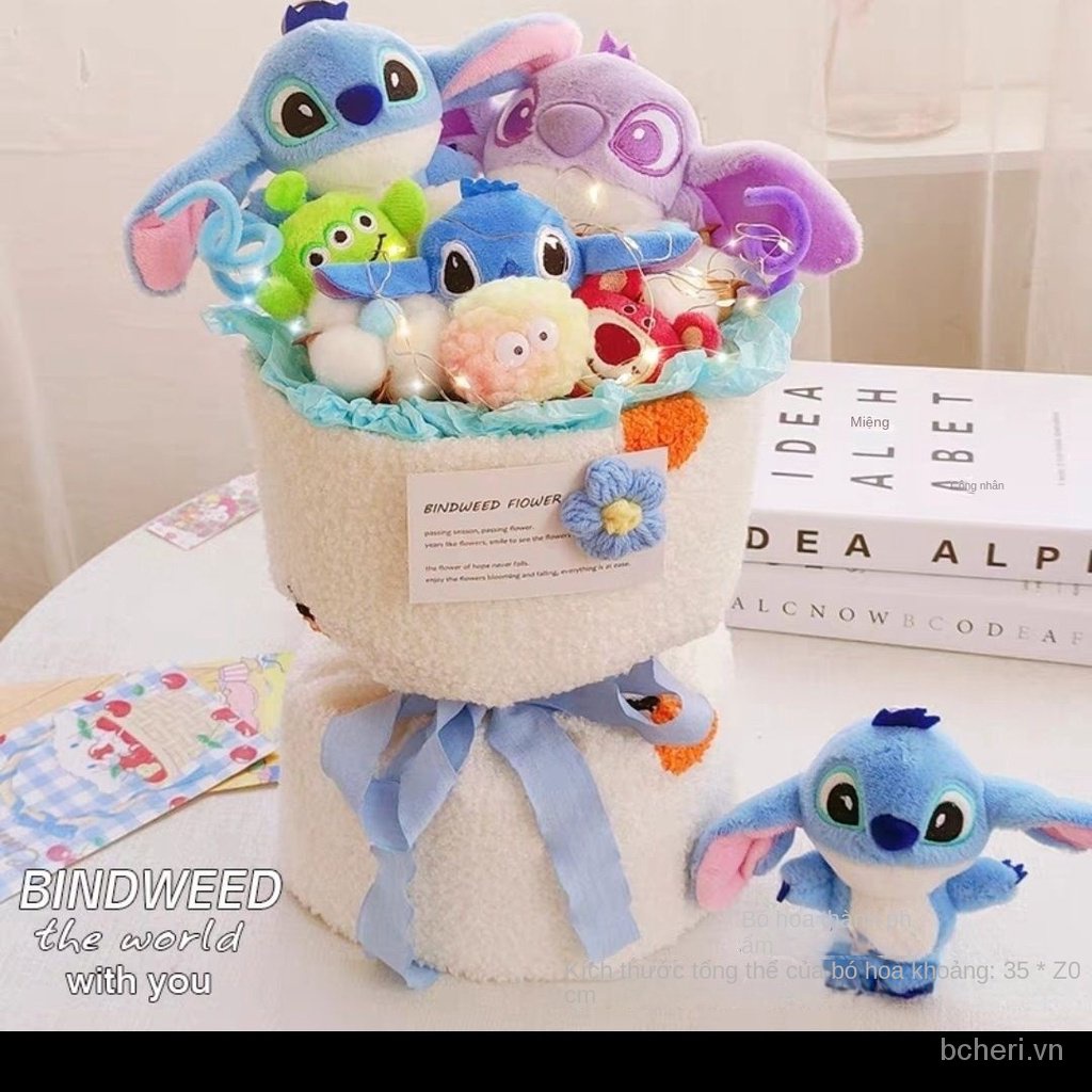 Bó Hoa Búp Bê kirby Dễ Thương Làm Quà Tặng Sinh Nhật Cho Bạn Gái