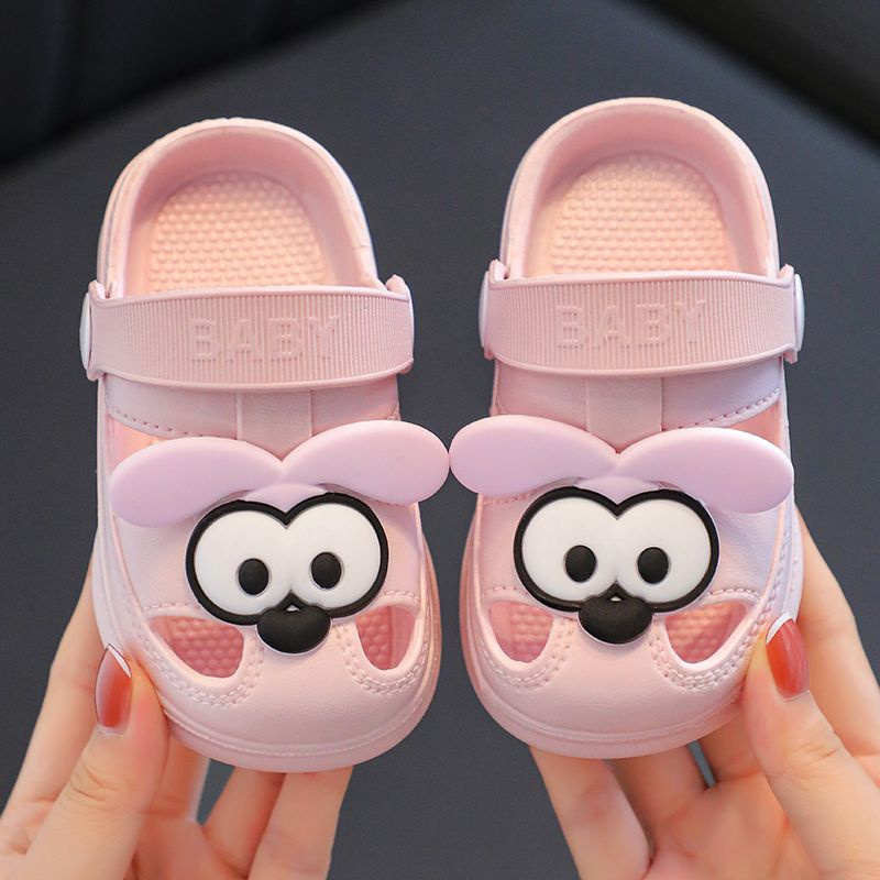 Dép Bít Mũi Đế Mềm Chống Trượt Thời Trang Mùa Hè Cho Bé Trai