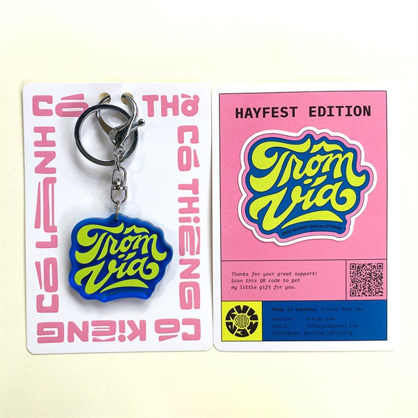 Móc khoá - Trộm Vía