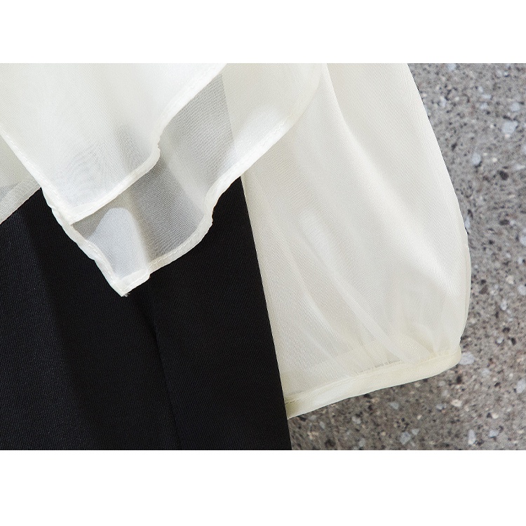 🌸Hàng Order🌸Váy Đầm Bigsize Tay Voan Cổ Bèo Tầng Dáng Dài Xoè Tiểu Thư Nữ Tính🌸Hàng Quảng Châu