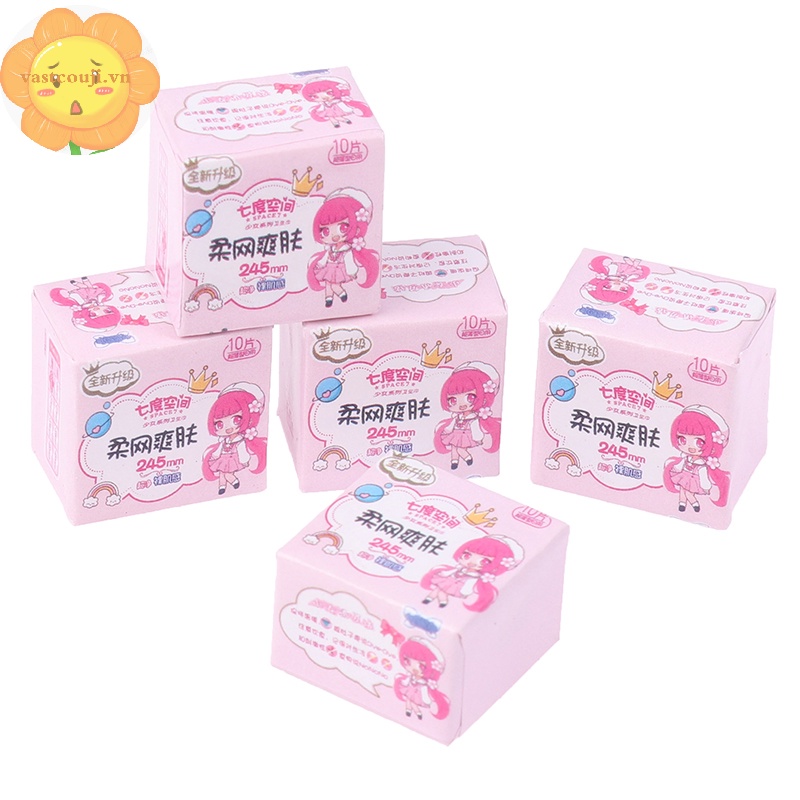 Bộ 5 Món Đồ Chơi Búp Bê Vệ Sinh mini Cho Bé
