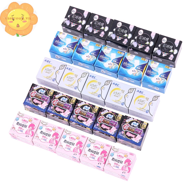 Bộ 5 Món Đồ Chơi Búp Bê Vệ Sinh mini Cho Bé