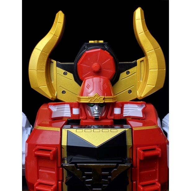 Mô hình Thần kiếm DX Mougyudaioh Robot Shinken Bò Tót chính hãng bandai Nhật Bản tặng kèm xe