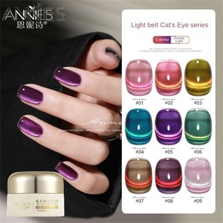 Annies Keo uv Sơn Móng Mắt Mèo Hai Màu Chuyên Dụng