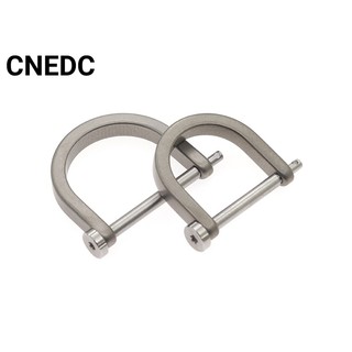 Khóa cài ba lô bằng hợp kim titan hình chữ d diy