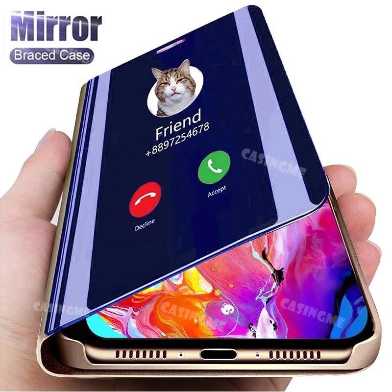 Bao Da Điện Thoại Nắp Lật Mặt Gương Thông Minh Cho honor 90 lite 5g honor 90 lite honor90 90lite hon