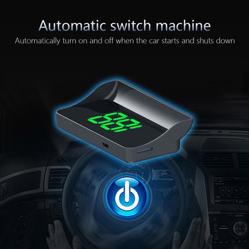 Yxa Auto OBD2 GPSHead-Up Display Điện tử tự động Máy chiếu HUD Đồng hồ tốc độ kỹ thuật số