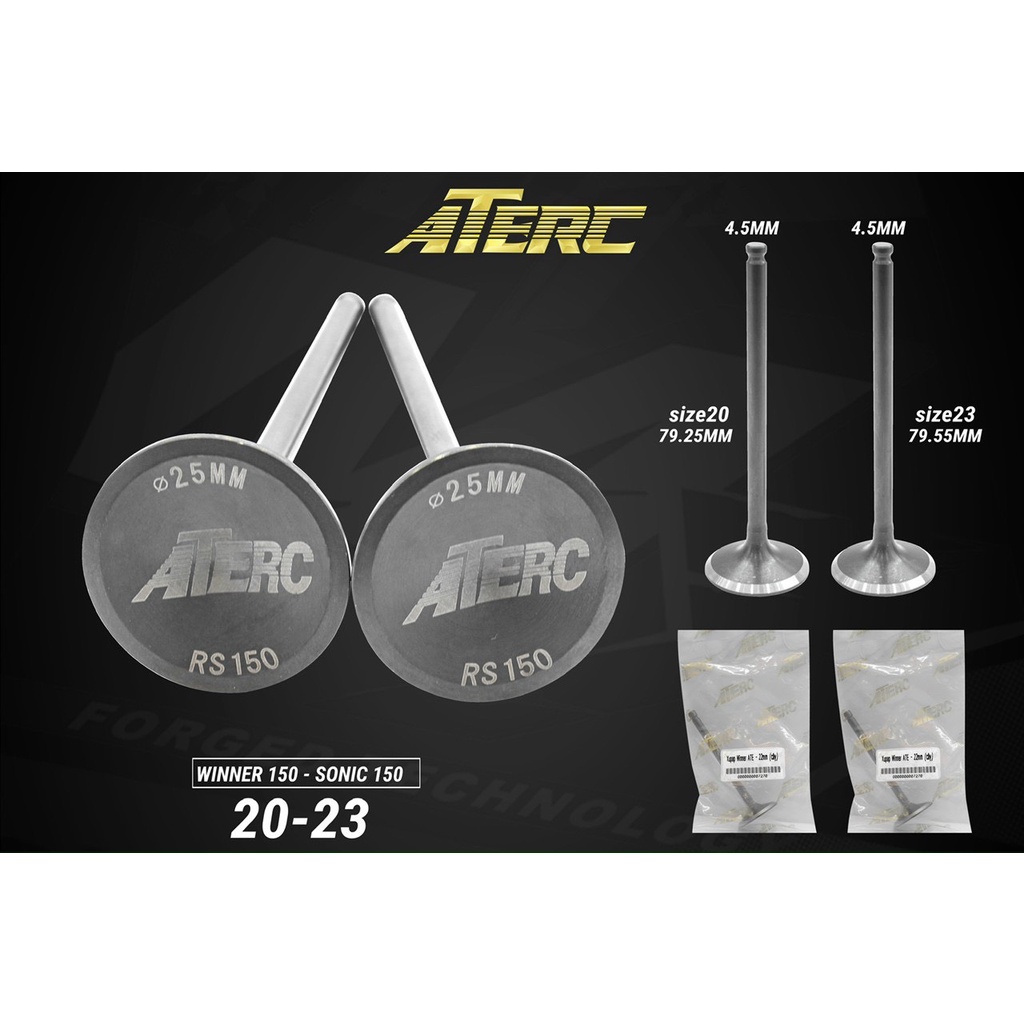 SUPAP  ATE RACING cho Winner Sonic 150 xupap đã chich móng 20 22 23 25