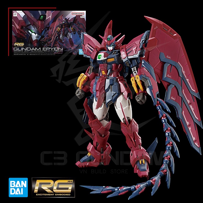 MÔ HÌNH RG 038 1/144 OZ-13MS EPYON GUNDAM ĐỒ CHƠI LẮP RÁP GUNDAM GUNPLA CHÍNH HÃNG NHẬT BẢN