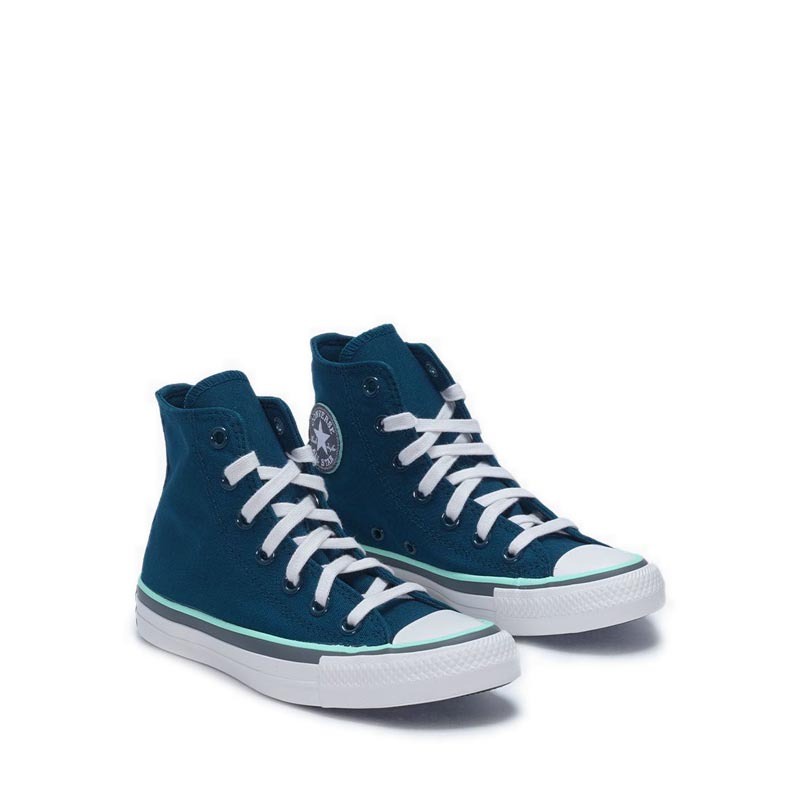 Giày Thể Thao Converse Chuck Taylor All Star Edge Glow Unisex Sneakers - Midnight Turq/Pale Putty