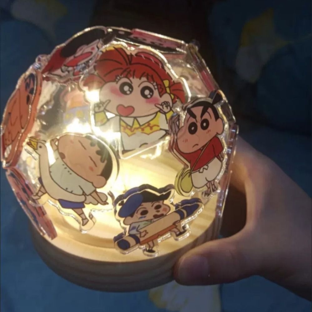 Mmluck Đèn Ngủ shin-chan shin-chan nohara shiro Thủ Công Sáng Tạo Làm Quà Tặng Sinh Nhật Sáng Tạo sakurada Nenkama toru masao