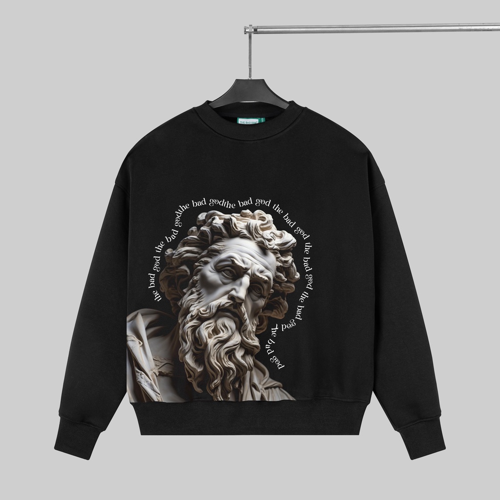 Áo Sweater The Bad God Zeus Zephyr
