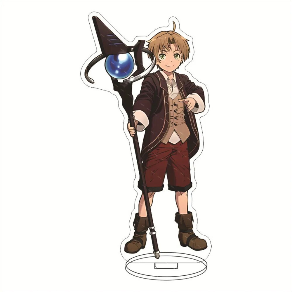Mô hình Standee Thất nghiệp chuyển sinh Jobless Reincarnation Migurdia Eris Rudeus Phụ kiện trang trí để bàn góc học tập