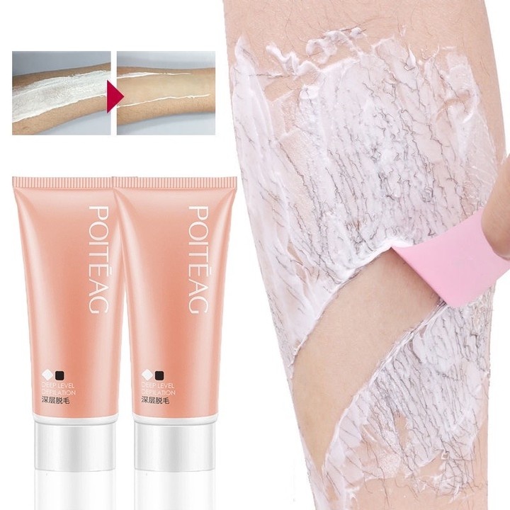 Kem tẩy lông nhẹ nhàng không gây kích ứng, làm sạch lông nhanh chóng, dùng cho toàn thân, nách và vùng kín chân.
