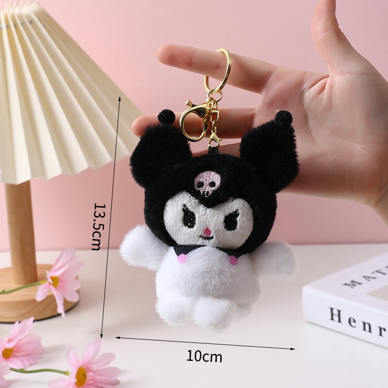 Hoạt Hình Móc Khóa Hình Quỷ Nhồi Bông Đáng Yêu