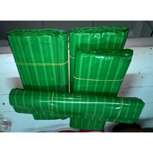 Lá Chuối giả dùng để gói chả lụa, nem chua, giò, bánh chưng 45cmx45cm