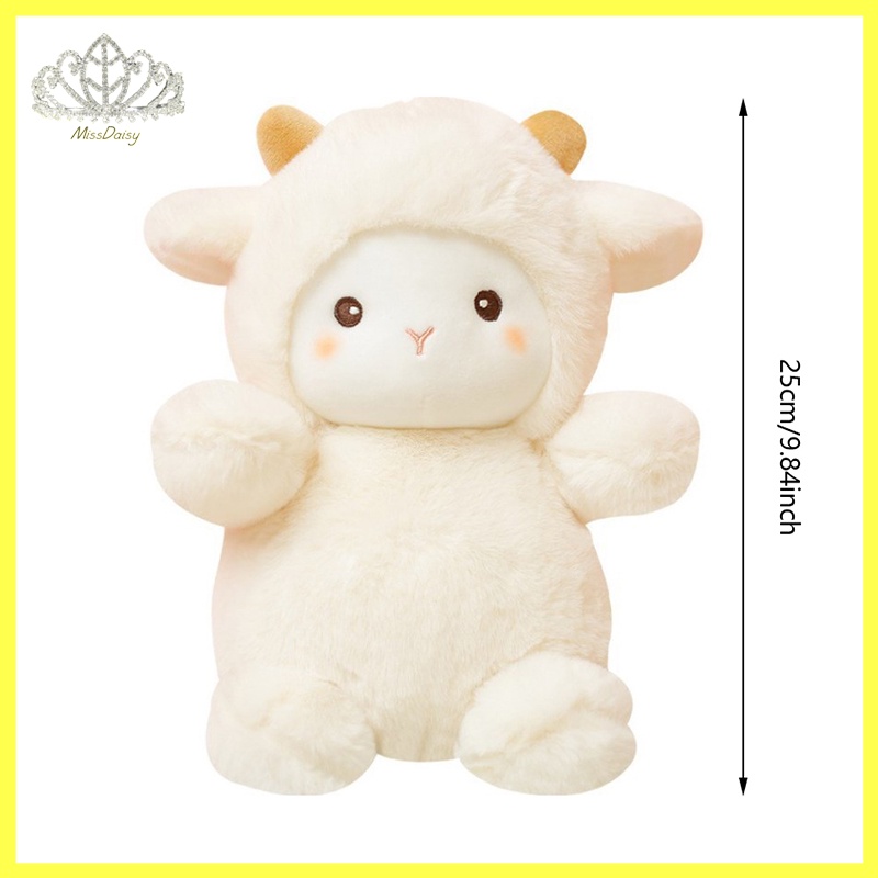Thú Nhồi Bông Hình Cừu alpaca 25cm Siêu Dễ Thương