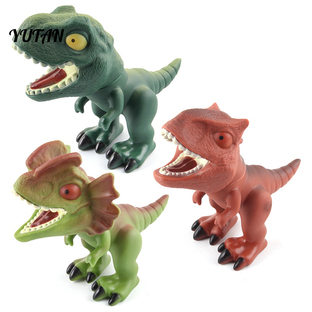 Yu-gi-osaur Đầu Khủng Long 360 Độ Trong Suốt Dễ Tháo Lắp