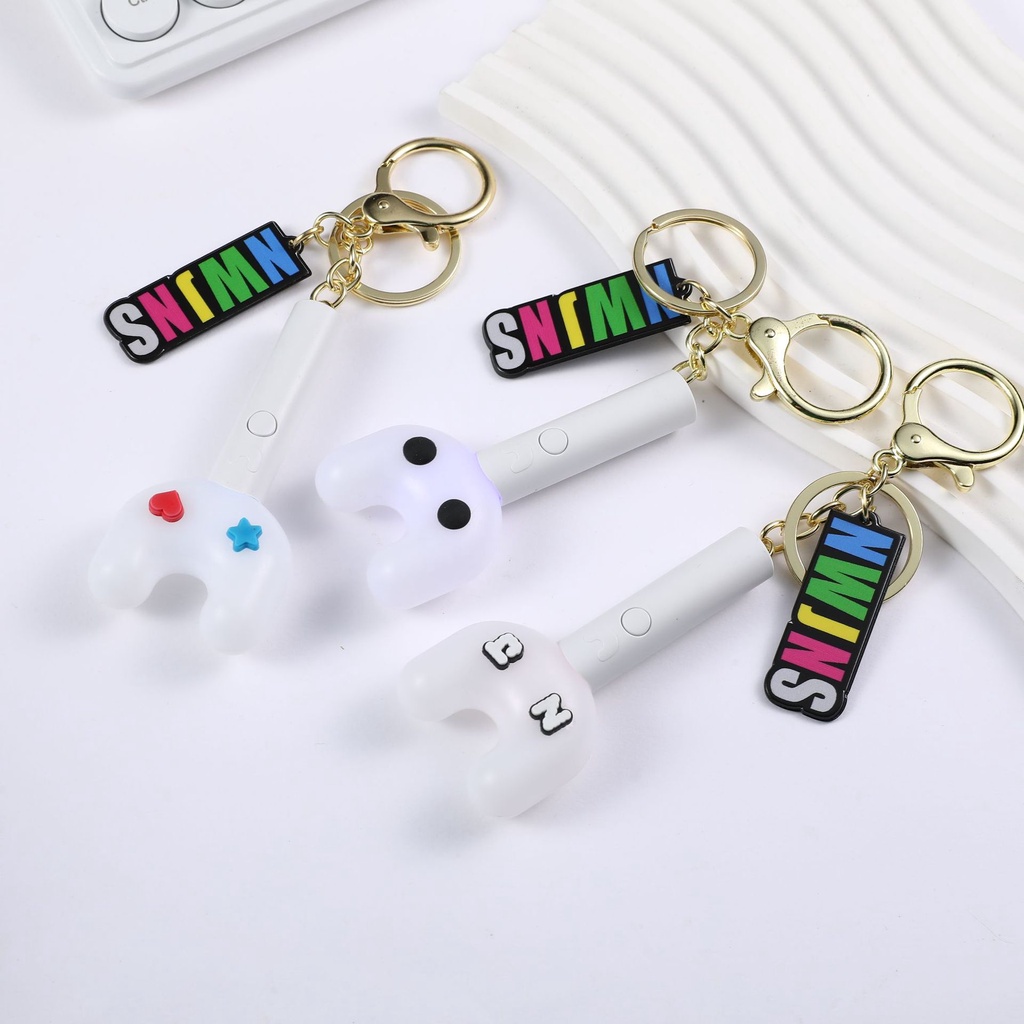 Móc Khóa Đèn Điện Tử Nhiều Màu kpop newjeans