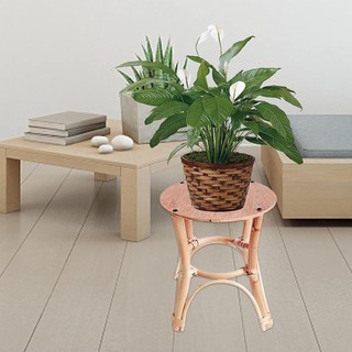 Ghế đẩu bằng gỗ Giá đỡ cây trồng đa chức năng phong cách Bắc Âu Cây tròn hỗ trợ giá trưng bày cho ban công trong nhà