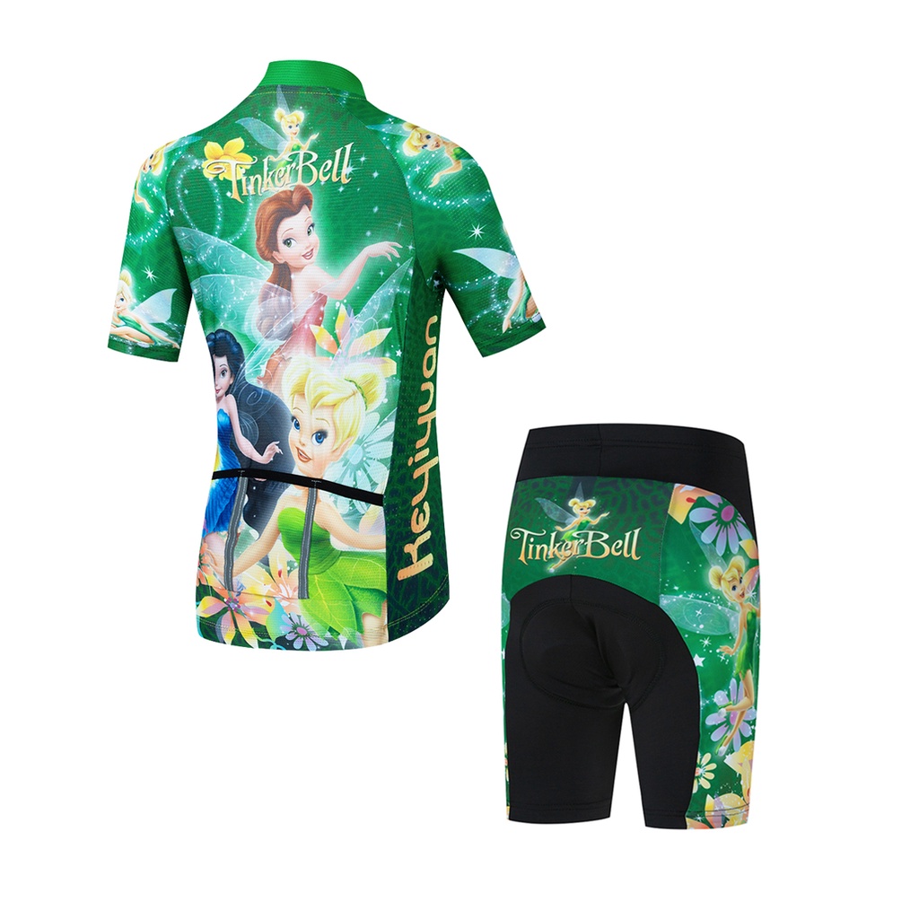 Bộ Quần Áo Chạy Xe Đạp Thiết Kế Tay Ngắn Thời Trang Hè Cao Cấp Dành Cho Bé