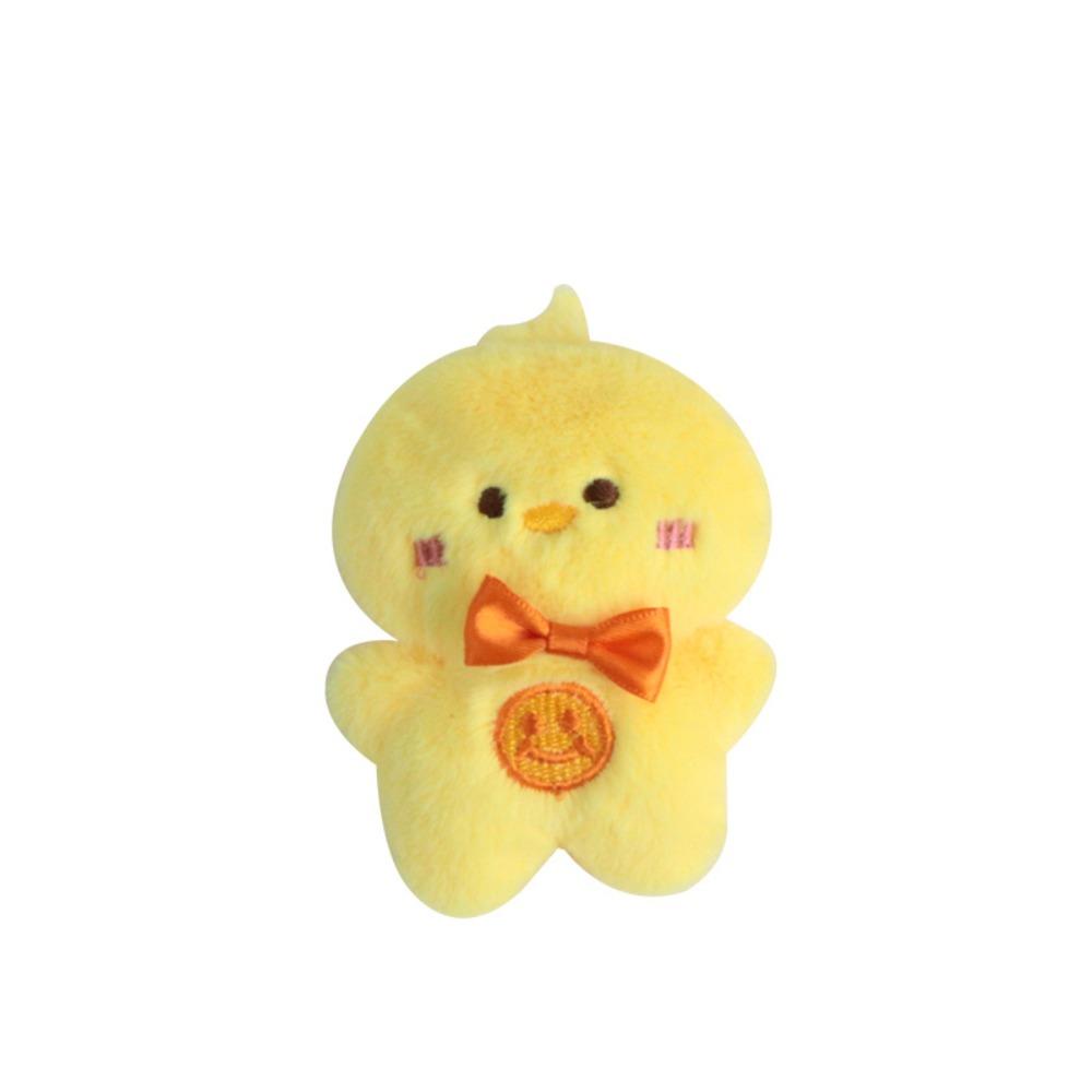 Móc Khóa Hình Gấu Trúc / Thỏ Nhồi Bông 11cm Dễ Thương