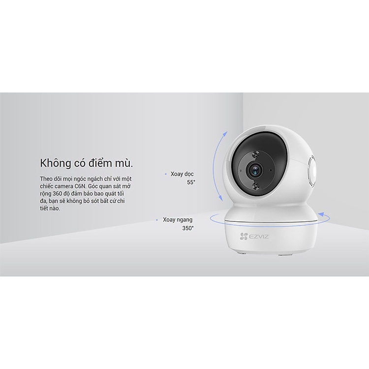 Camera IP Wifi quay quét thông minh EZVIZ C6N 2.0 4.0MP