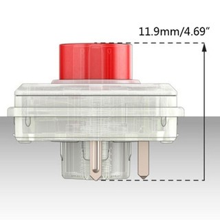 Kin MX Switch Cherry MX Low Profile Silver Red Switch Công tắc phím mỏng hơn