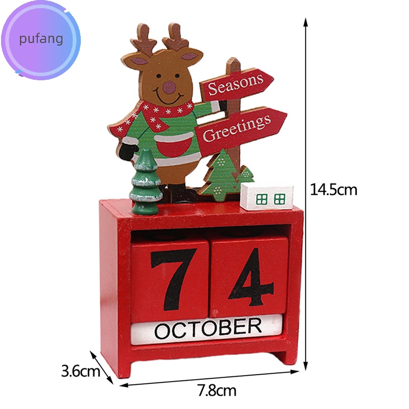 Lịch Để Bàn Trang Trí Giáng Sinh Cho Trẻ Em navida noel