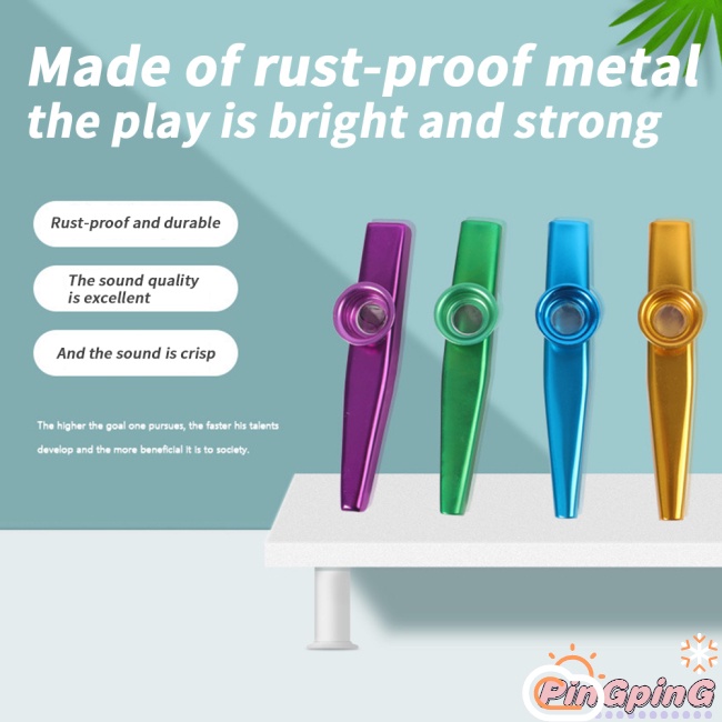 Kazoos Kèn Kazoo Bằng Hợp Kim Nhôm Cho Bé
