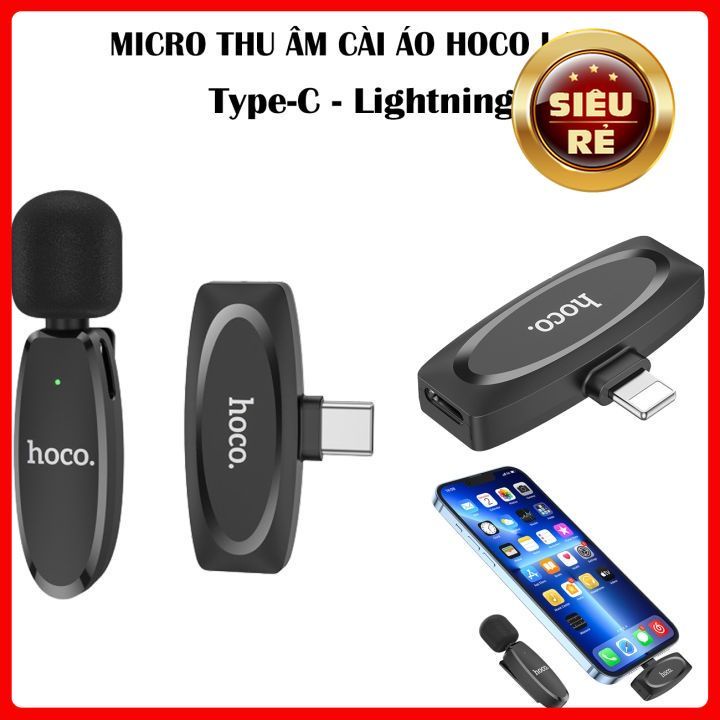 Mic thu âm Hoco L15  Trọng Phú mobile