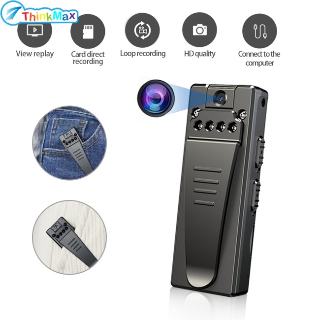 Camera Hành Trình dvr Kỹ Thuật Số hd mini Bỏ Túi Hỗ Trợ Tầm Nhìn Ban Đêm