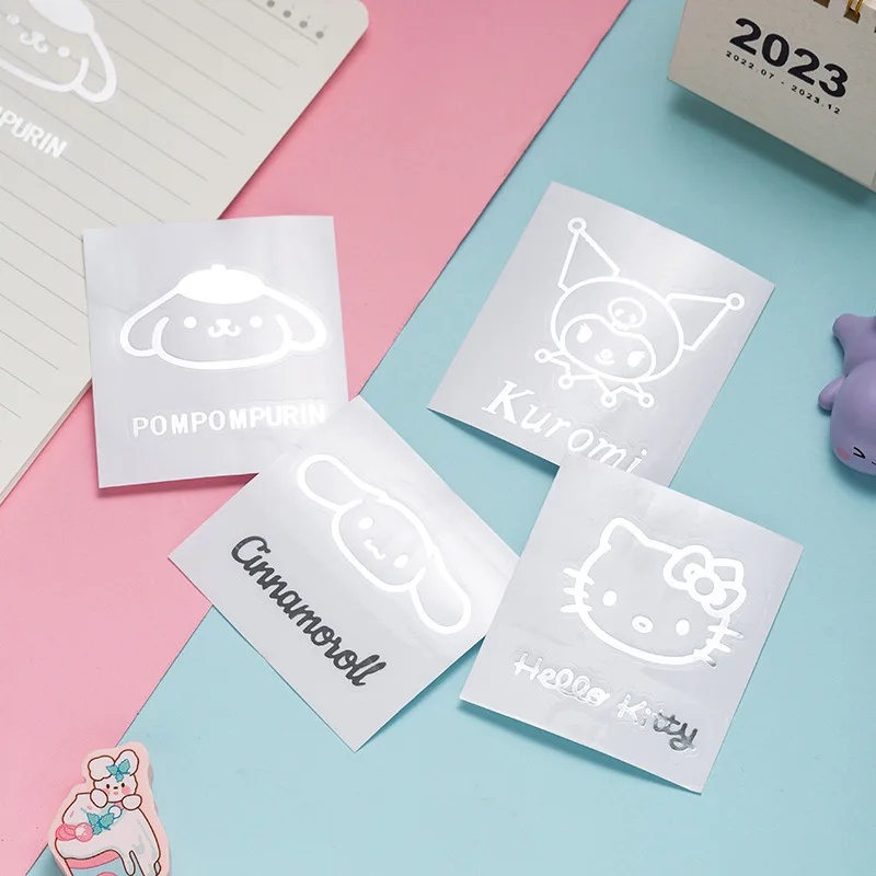 Hello kitty Miếng Dán Trang Trí Điện Thoại / Máy Tính Để Bàn Chống Thấm Nước Họa Tiết Hoạt Hình sanrio Xinh Xắn