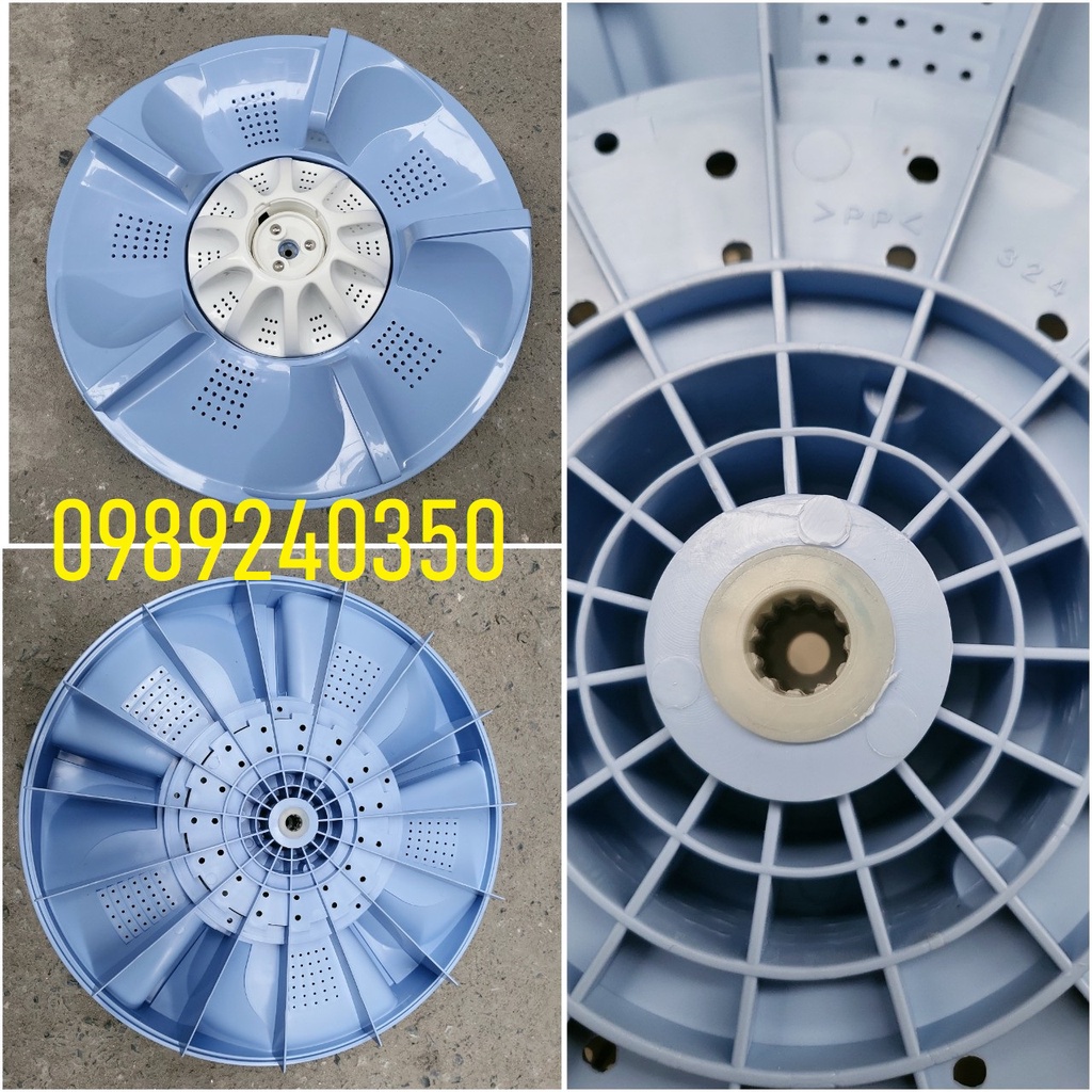 Mâm đĩa máy giặt AQUA 9kg AQW - QW90ZT bàn xoay mâm đảo máy giặt 38cm chính hãng