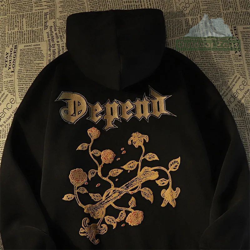 Áo hoodie Dáng Rộng Thời Trang Thu Đông Dành Cho Nam Và Nữ