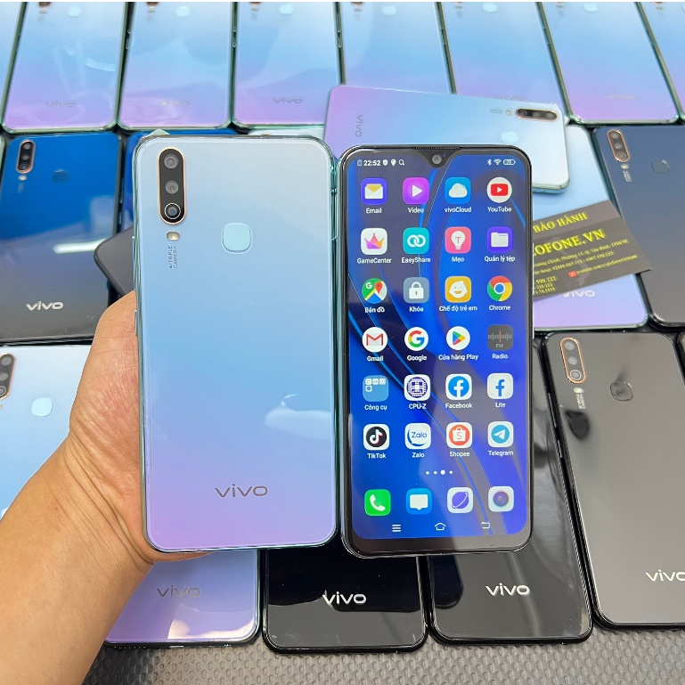 Điện thoại Vivo Y12 Pin 5000 mAh Màn Hình To 6,35 inch Chơi Game Lướt Web thả ga