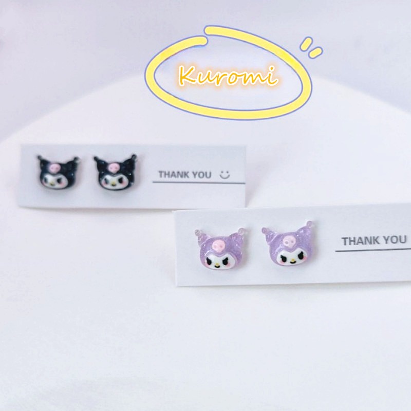 Papaozhu Bông Tai Bạc 925 Hình Hoạt Hình Xinh Xắn Cho Nữ