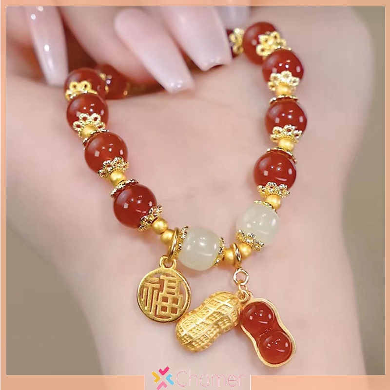Vòng Tay Ngọc Bích Giả harajuku Thời Trang Cho Bạn Gái Mới