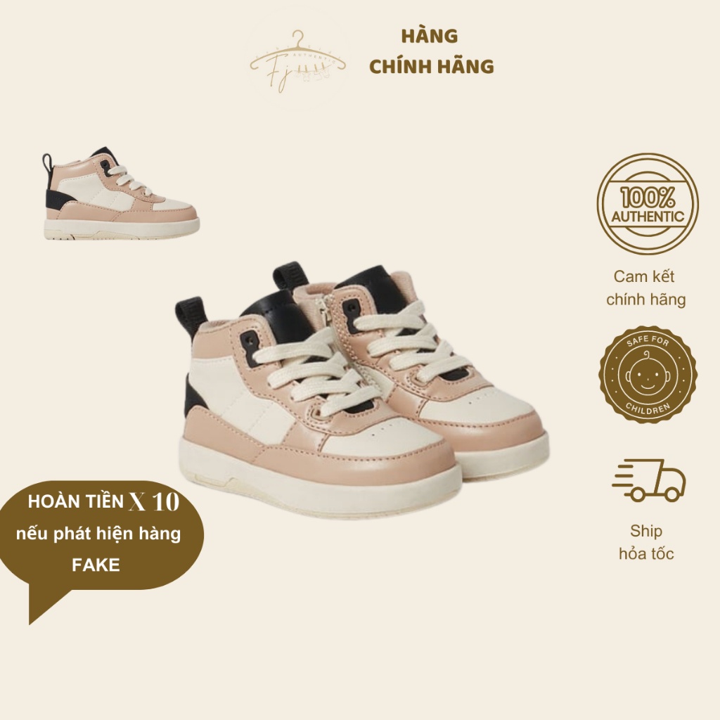 Giầy bé trai ZARA SPAIN giầy cổ cao chính hãng Size 23  24