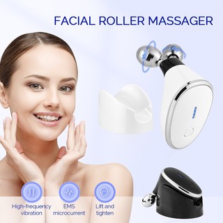 Máy mát xa con lăn silicon rung tần số cao LIARTY - Công cụ làm đẹp mặt chữ V chống nước của Foreverlily