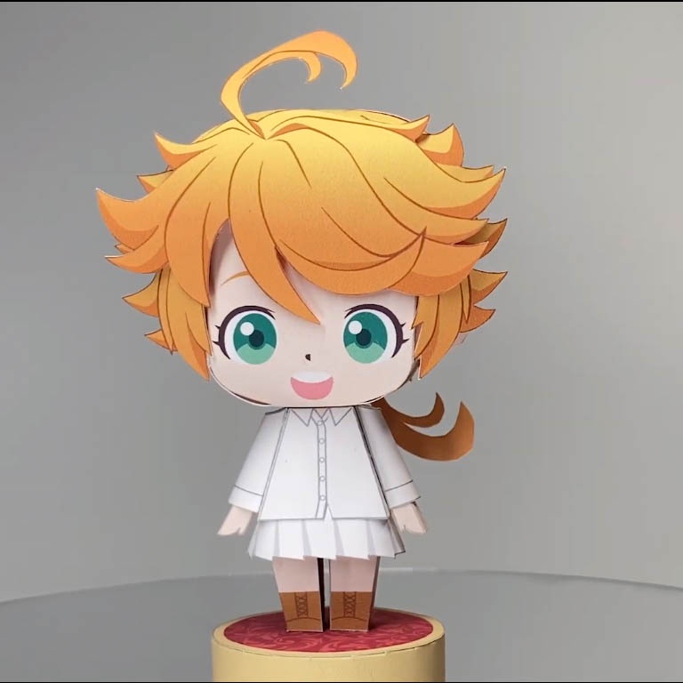 Mô hình giấy anime chibi Emma